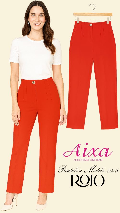 Pantalon con pinzas modelo 5015